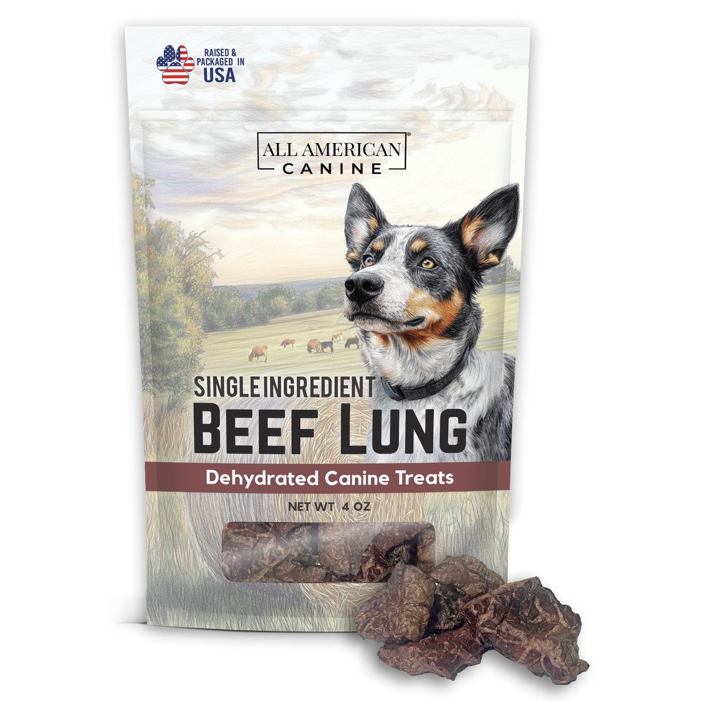 Dehydrated Beef Lung