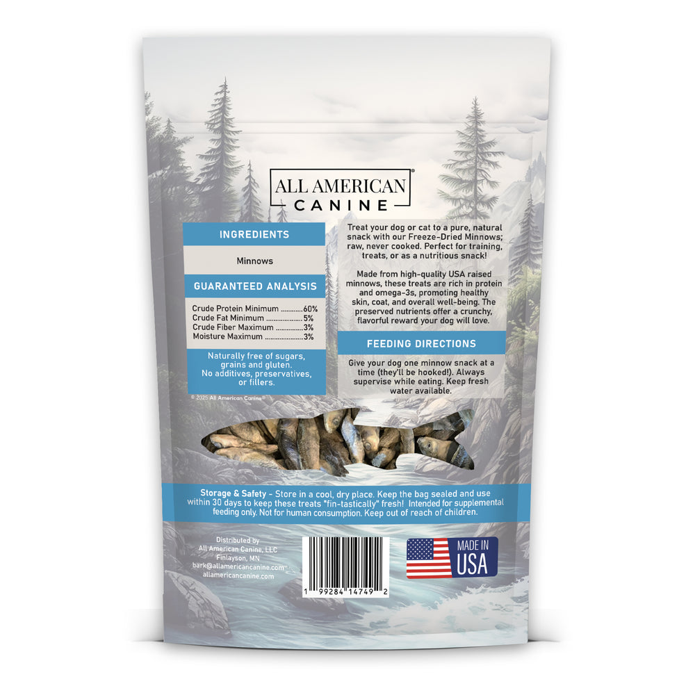 Freeze-Dried Minnows