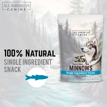 Freeze Dried Minnows 1.25 oz.