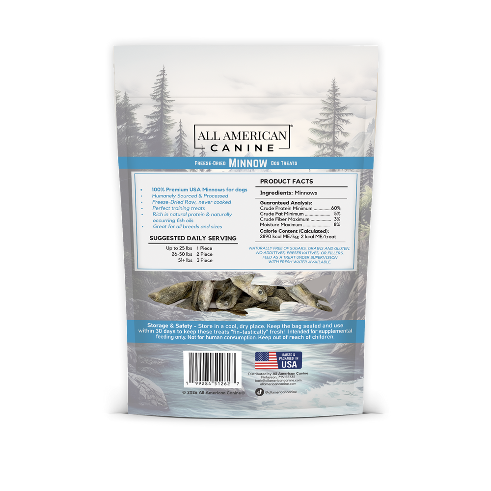 Freeze-Dried Minnows