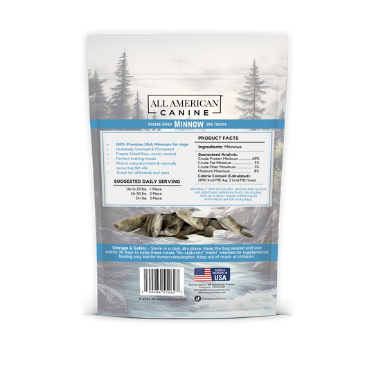 Freeze-Dried Minnows