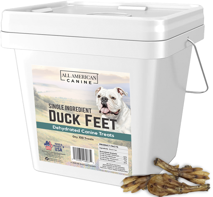 Dehydrated Duck Feet