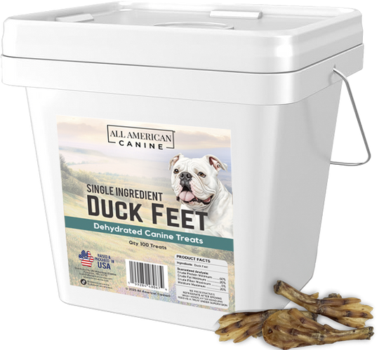 Dehydrated Duck Feet