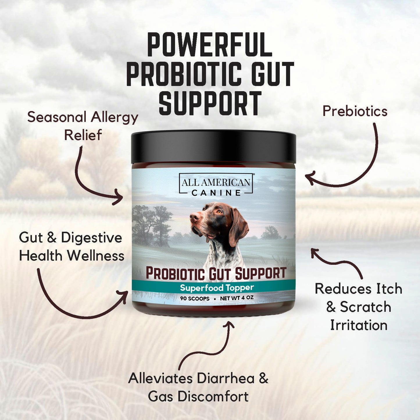 Probiotic Gut Support Food Topper