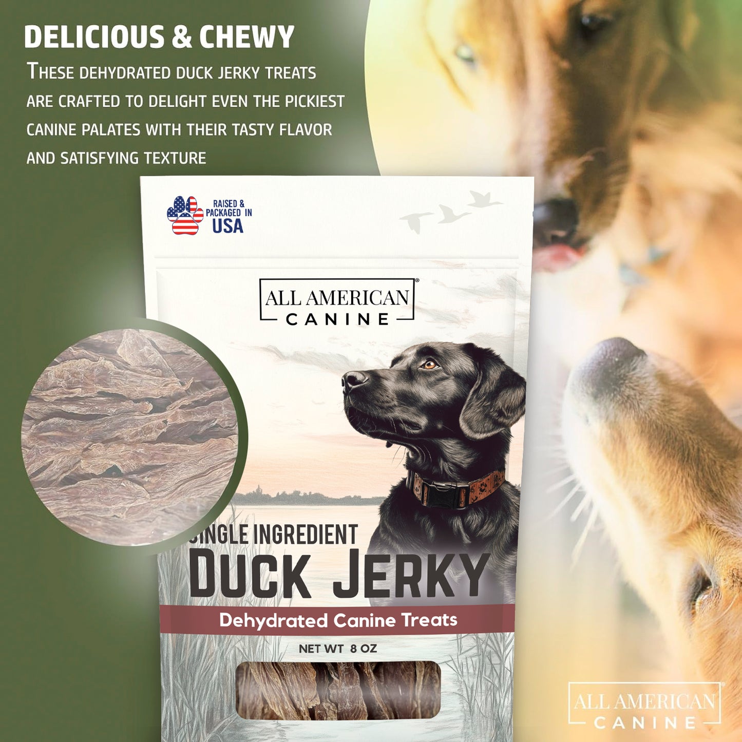 Duck Jerky For Dogs