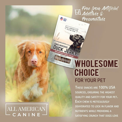 Duck Jerky For Dogs