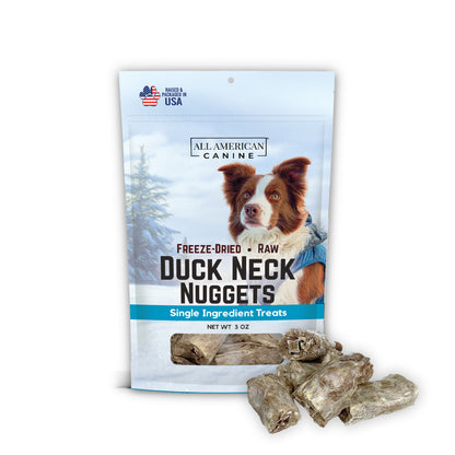 Freeze Dried Duck Neck Nuggets